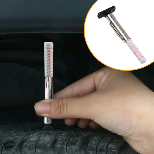 Tester Profondità Pneumatico Pneumatico Pedino Metrica Misure Gagegaggio Strumento Accessori Auto