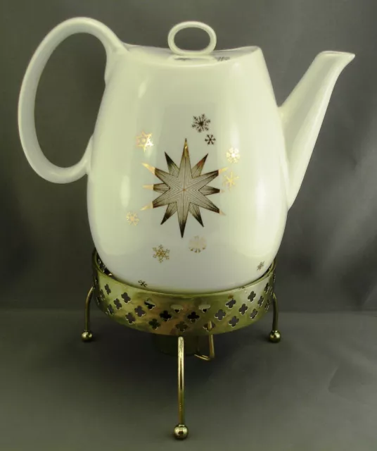 GAILSTYN #703 "GOLDEN STARDRIFT" - 3 Pc. 6-CUP COFFEE SERVER SET 2