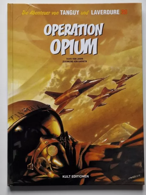 ** DIE ABENTEUER VON TANGUY UND LAVERDURE ** "Operation Opium" Band 20;  HC