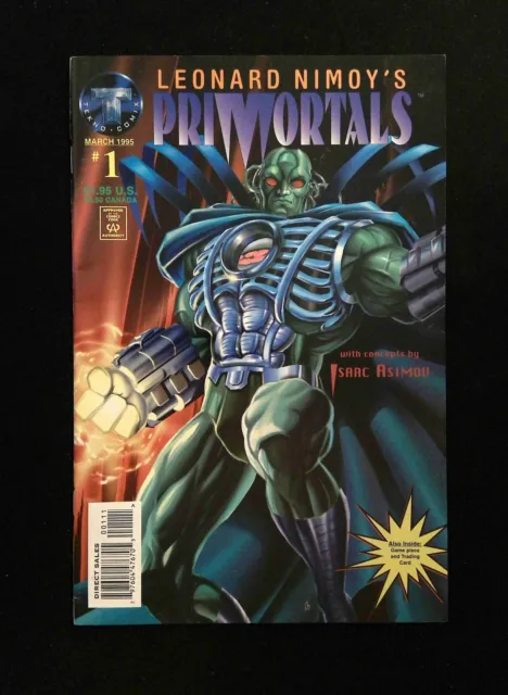 Primortals #1  TEKNO COMIX Comics 1995 VF+
