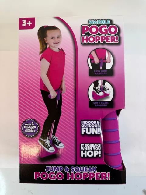 Waddle Foam Pogo Hopper, Kids Fun and Safe Pogo Stick for Toddlers, Ages 3 and U