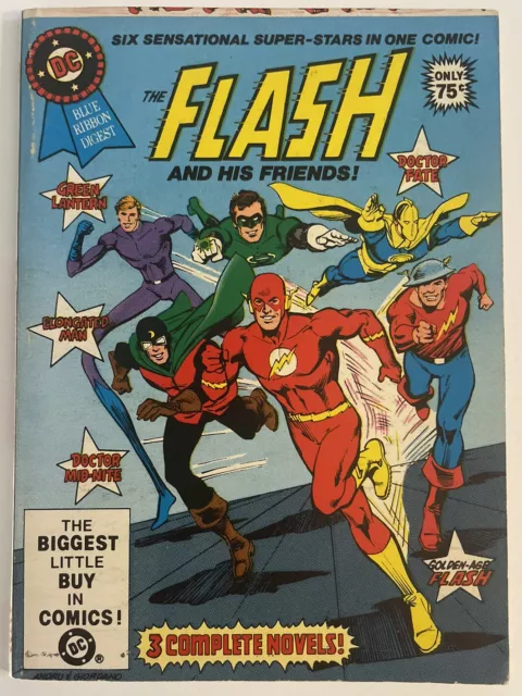 DC Blue Ribbon Digest #24 (1981) Flash & His Friends VG/FN or Better
