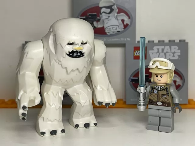 LEGO Wampa and Luke Skywalker - Star Wars Minifigures from Hoth Wampa Cave 8089