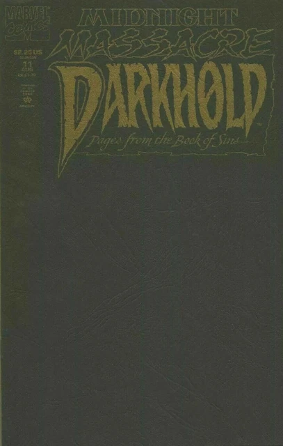 Darkhold #11 Pages From the Book of Sins Marvel Comics August Aug 1993 (VFNM)