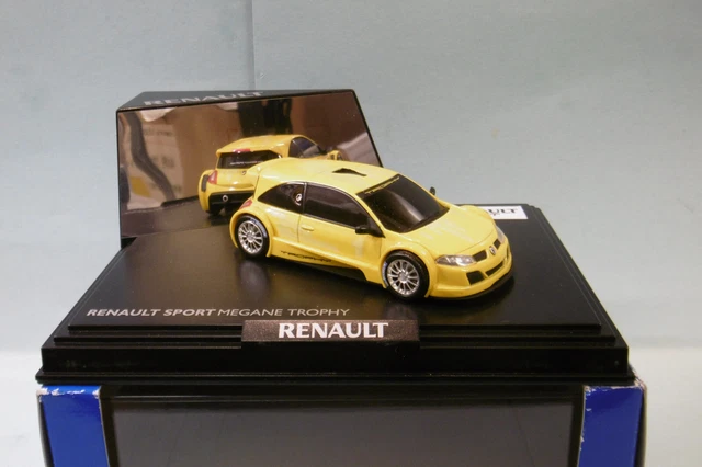 Miniature Norev Renault Sport RS Megane Trophy Jaune - Échelle 1/60, Boîte Collection