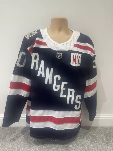 HENRIK LUNDQVIST NEW YORK RANGERS REEBOK PREMIER 7185 WINTER