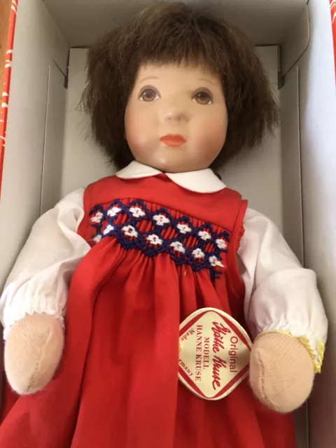 Käthe Kruse Puppe Name Suse 25 cm im Original Karton