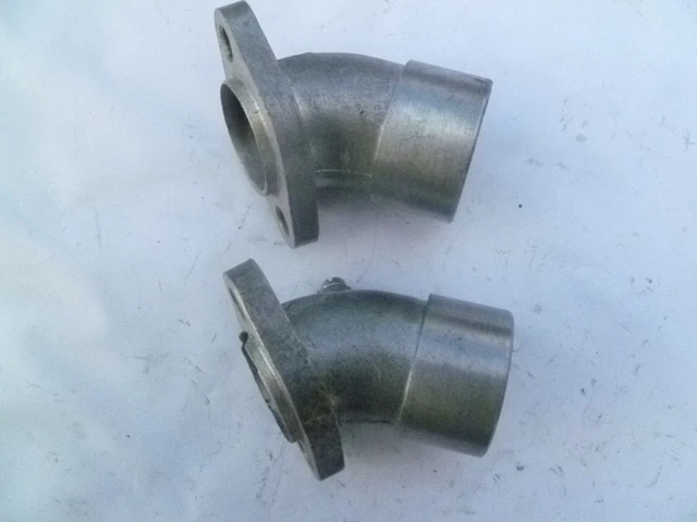 Ducati Bevel 750 860 900 set Inlet Manifolds for Dellorto 30 and 32 mm carbs Ducati Bevel 750 860 900 set Inlet Manifolds for Dellorto 30 and 32 mm carbs