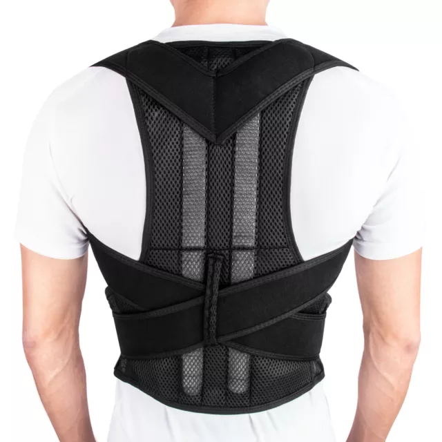 Posture Corrector Adjustable Back Shoulder Body Support Belt Brace Unisex
