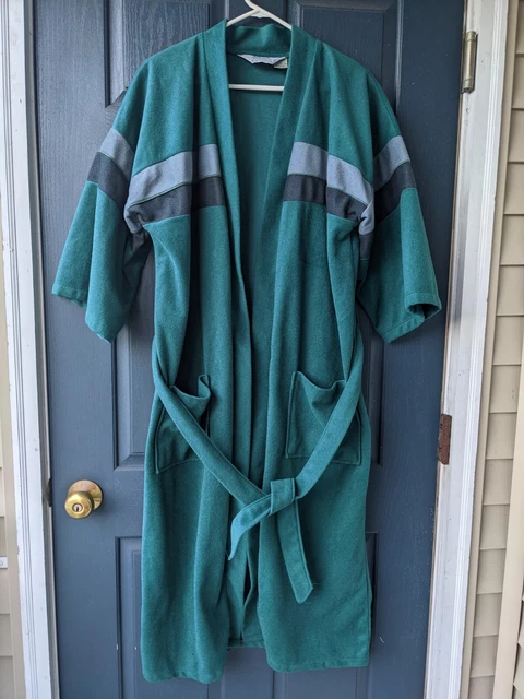 Vintage 80s Hemingway Point Men's Bath Robe Lightweight One Size USA