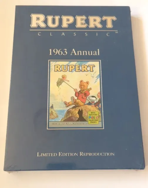 Rupert Classic - 1963 Annual Limited Edition Reproduction facsimile