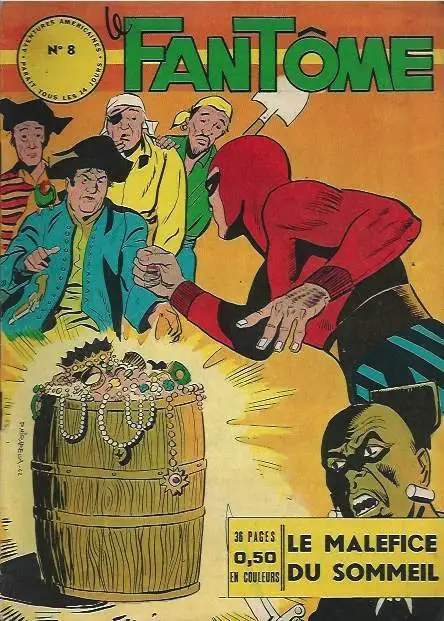 Le Fantôme ( Aventures Americaines ) N°8 . 1963 .