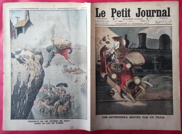 Le Petit Journal N°1004 année 1910 (2 gravures) - 141155