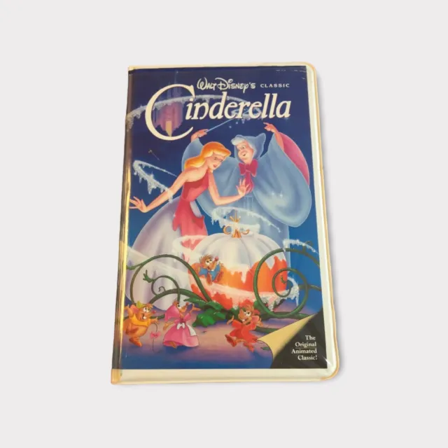 Walt Disneys Classic Cinderella VHS Black Diamond Edition