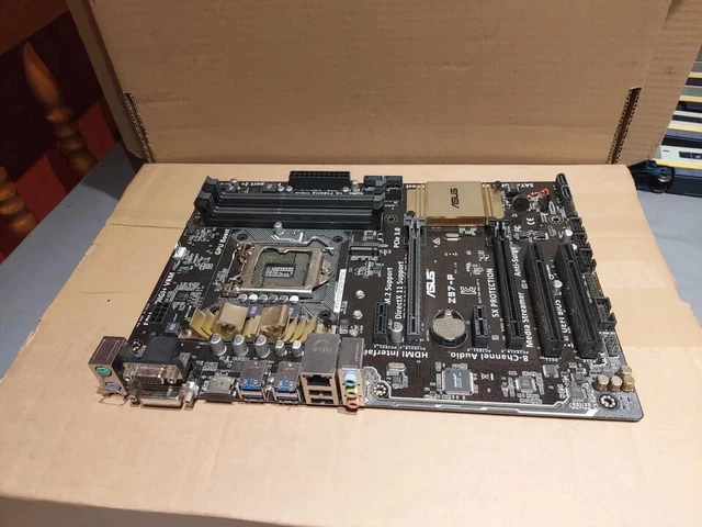 ASUS Z97-P MOTHERBOARD £47.52 - PicClick UK