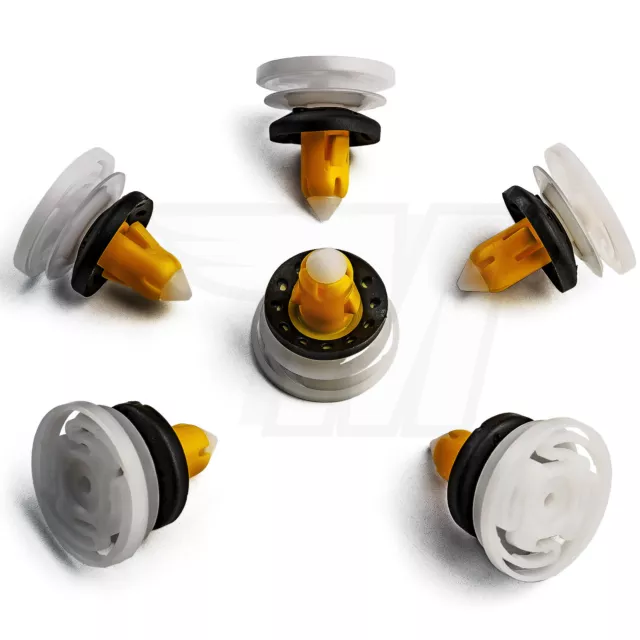 5x Porte Capot Clips de Fixation avec Joint Fiat 500 X Tipo Jeep Renegade