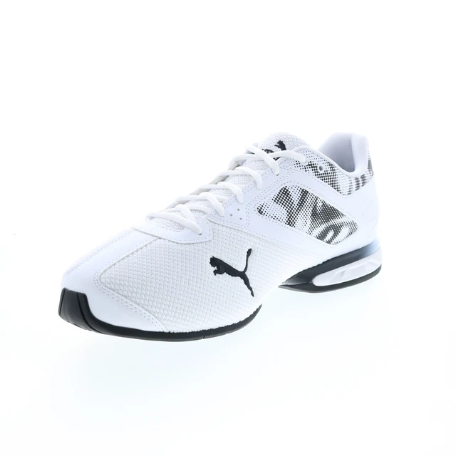 Puma Tazon 6 Cyclone Herren Weiß Leinwand Sneaker 4