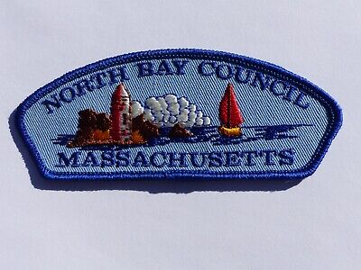 Unused Vintage North Bay Council Massachusetts Boy Scout CSP Patch Twill Pre-FDL