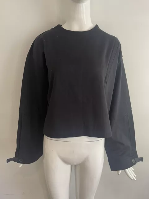 NWT Women’s Adidas X Y-3 Cropped Sweater Black Size S