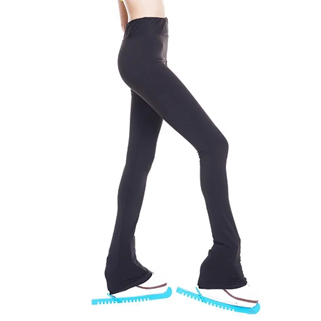 Collants De Patinage Pantalons étincelants En Cristal Figure Leggings
