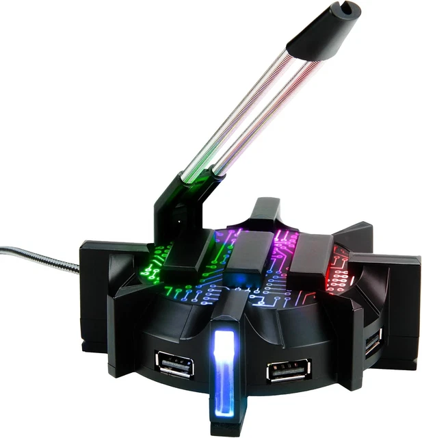 ENHANCE Theorem 2 MMO Gaming Mouse - Wired, 13 Side Buttons, 4000 DPI, RGB Lights