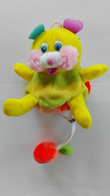 Peluche Popples Indien – Série Carnaval Mattel 1988, Vintage