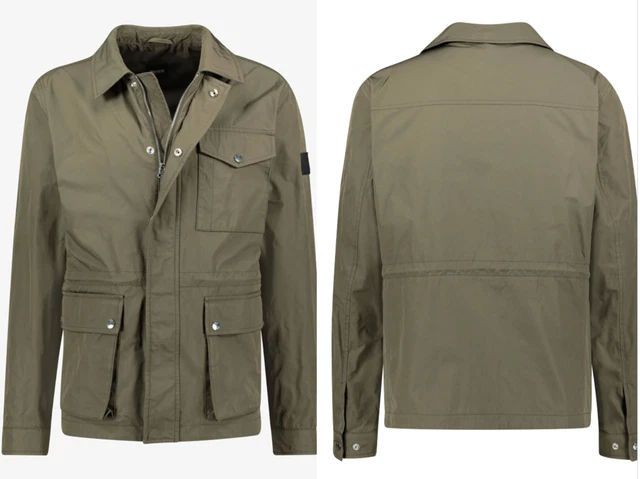HUGO BOSS WATER-REPELLENT Field Jacket Field-Jacket Parka Coat New 56 £ ...