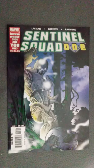 Sentinel Squad ONE #3 (2006) FN-VF Marvel Comics $4 Flat Rate Comb Shipping