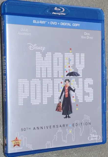 Mary Poppins - 50Th Anniversary - 2 Disc Edition - Dvd Blu-Ray