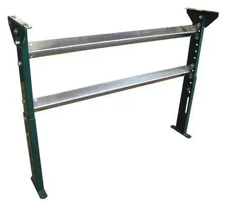 Zoro Select 5W812 Conveyor H-Stand,19-1/2To31in,10Bf