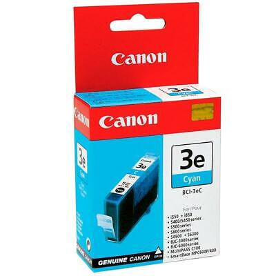 CARTUCCIA CANON BCI-3eC CIANO ORIGINALE i550 i850 i6500 S400 S500 S600 MP700 BJC