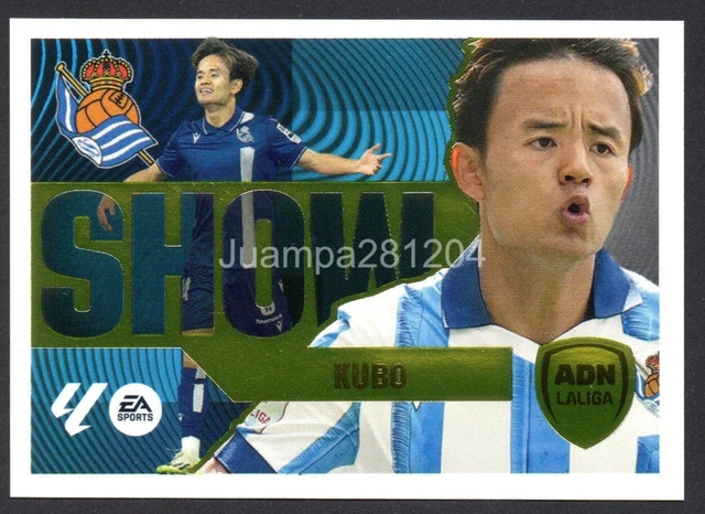 TAKEFUSA KUBO ADN Show #7 Real Sociedad Cromo La Liga Este 2024-25