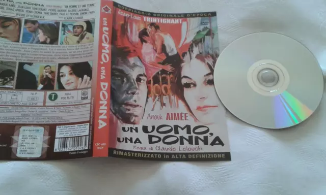 UN UOMO, UNA DONNA - dvd della A & R originale e fuori catalogo 2