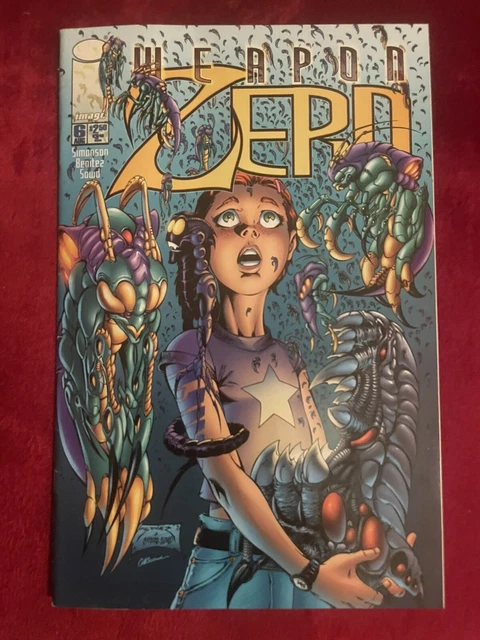 Weapon Zero; #4, #6, #9; Three Books From 1995; Tight/Clean; Top Cow Comics; OD 3