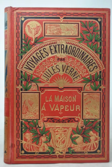 Jules Verne. La Maison à vapeur Hetzel