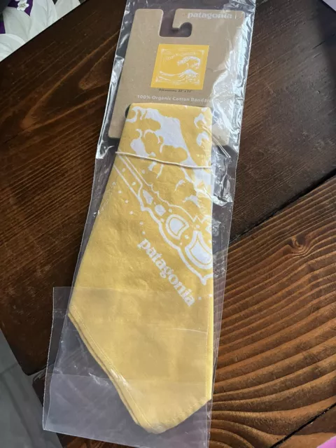 Patagonia Bandana Great Pacific Ironworks GPSW Surfboard Yellow