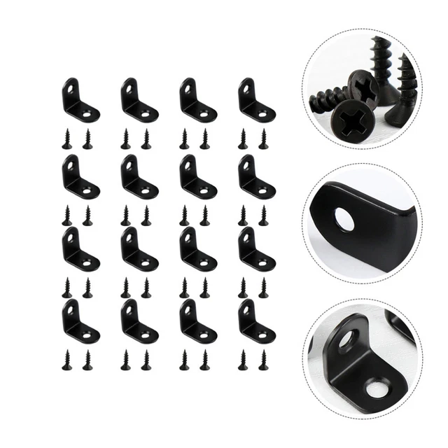 Angolari Staffe Supporti Angolo Retto Staffe Parentesi Graffa Angolare - Foto 3