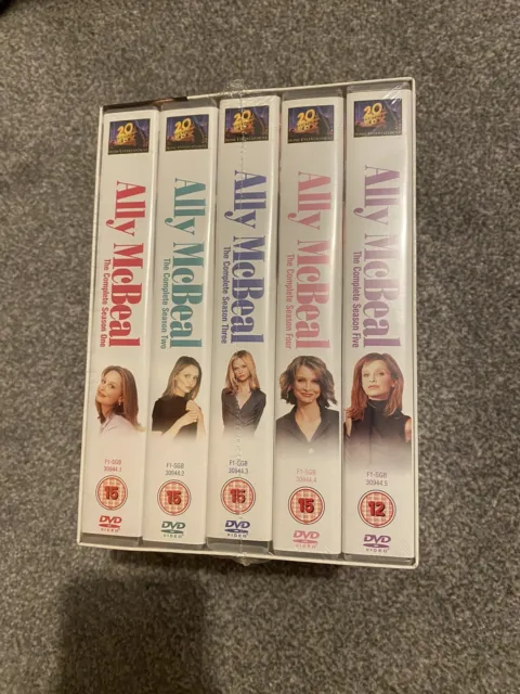 Ally McBeal The Complete DVD Collection Box Set Series 1-5 New Sealed