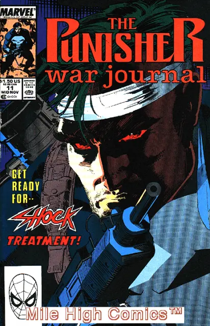 PUNISHER WAR JOURNAL (1988 Series) #11 Good Comics Book