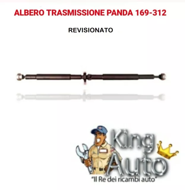 Albero Di Trasmissione Cardanico Ricostruito Fiat Panda 169 1.2 1.3 1.4 4X4