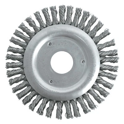 Roughneck Stringer Bead Wheel, 4 1/2 in D X 3/16 W, .02 Steel Wire, 12,500 Rpm