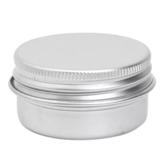 1 x Empty  Pot Lip Balm Tin Jar Container screw 50ml R3L37291