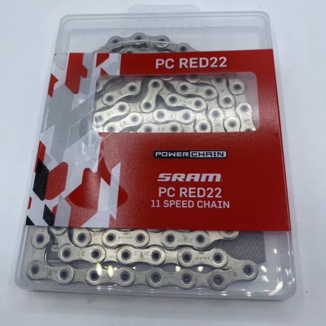 Sram Red 22 11 Speed Road Chain 114 Links Pc-red22 (8972-1)