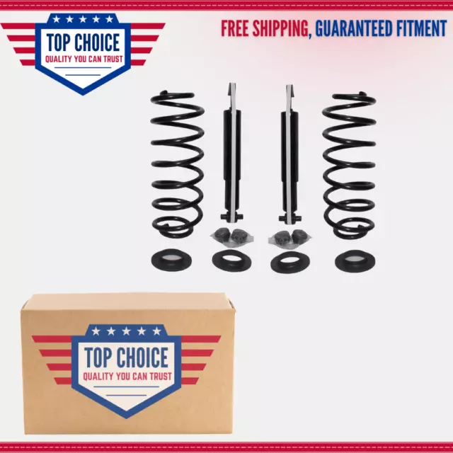 Rear Air Suspension to Shock Coil Spring Conversion Kit Set for Grand Marquis V8