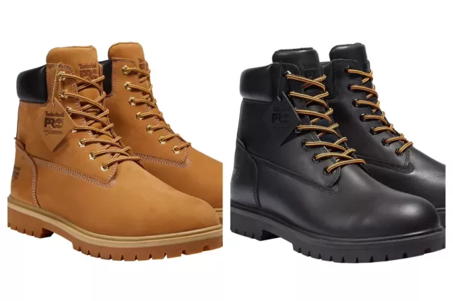 Timberland Mens Icon Workboot Black / Wheat - Safety Shoes Boots