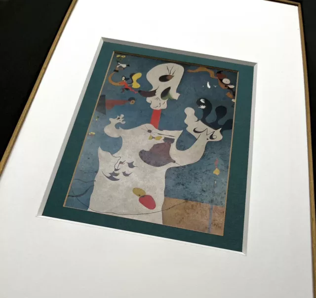 Joan Miro Limited Edition Print Framed Glazed Matte 1941