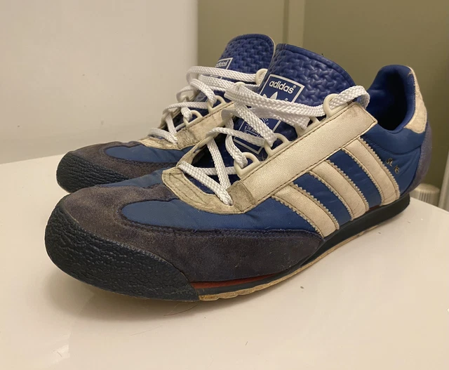 adidas gazelle silver green womens VGC* 2003 Adidas SL 76 Blue 'Starsky & Hutch' UK 9.5 / EUR 44 – Secondsoles main image 1