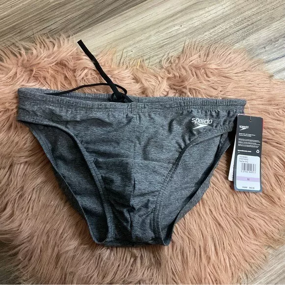 SPEEDO Swim Brief  Gray Size 32