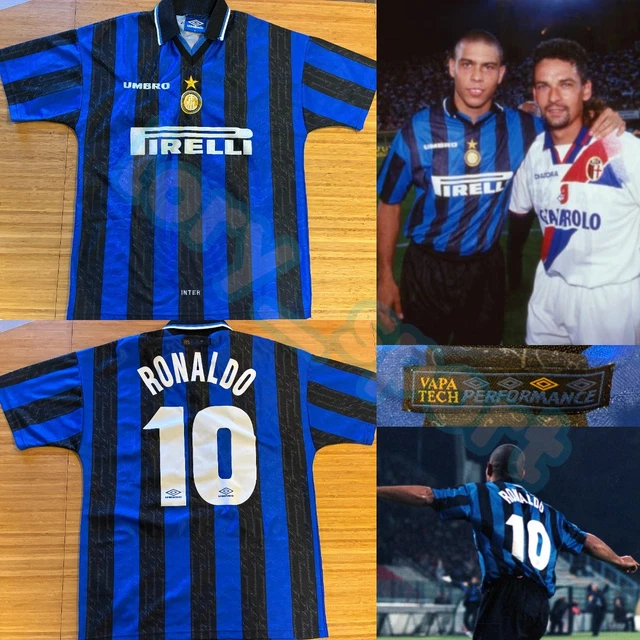 1997/98 RECOBA authentic jersey maglia Inter retro vintage