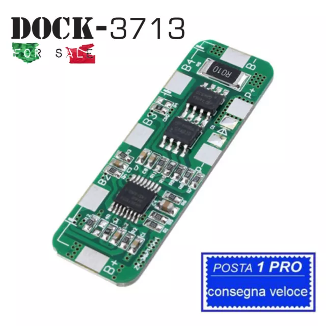 A191. Controllore batteria agli ioni di litio BMS 4S basato sul chip SH367103